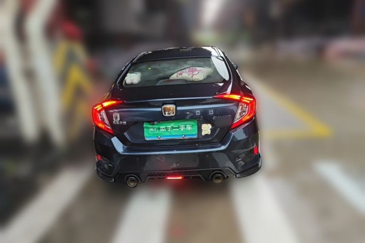 Used Honda Civic 2019 220TURBO CVT Power Edition China VI Emission Standard Rear
