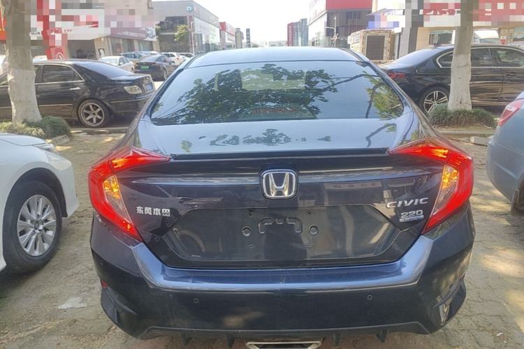 Used Honda Civic 2019 220TURBO CVT Dynamic Edition China VI Emission Standard Rear