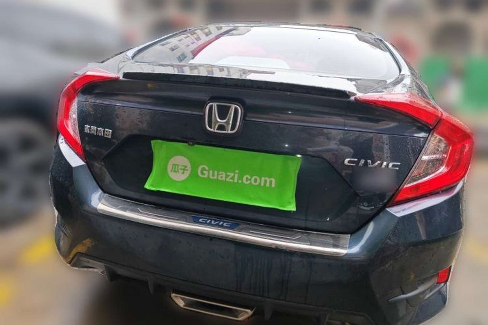 Used Honda Civic 2019 220TURBO CVT Dynamic Edition China VI Emission Standard Rear