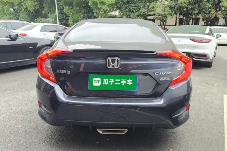 Used Honda Civic 2019 220TURBO CVT Dynamic Edition China VI Emission Standard Rear