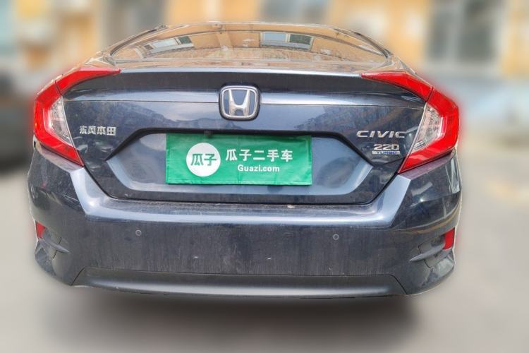 Used Honda Civic 2019 220TURBO CVT Dynamic Edition China VI Rear