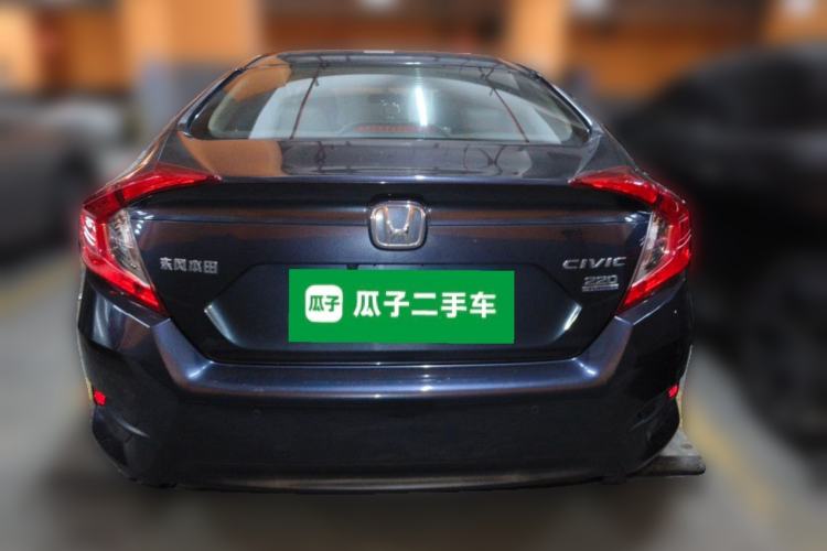Used Honda Civic 2019 220TURBO CVT Dynamic Edition China VI Rear