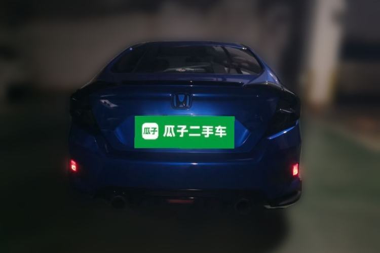 Used Honda Civic 2019 220TURBO CVT Dynamic Edition China VI Rear