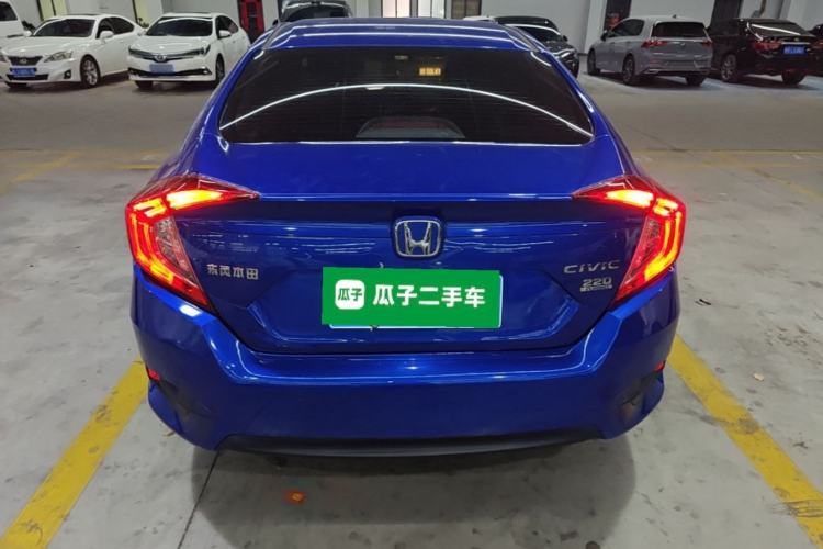 Used Honda Civic 2019 220TURBO CVT Dynamic Edition China VI Rear