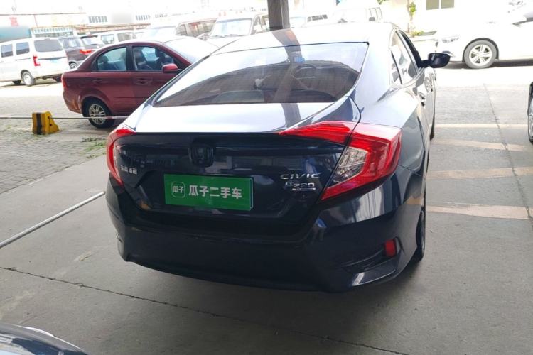 Used Honda Civic 2019 220TURBO CVT Dynamic Edition China VI Rear