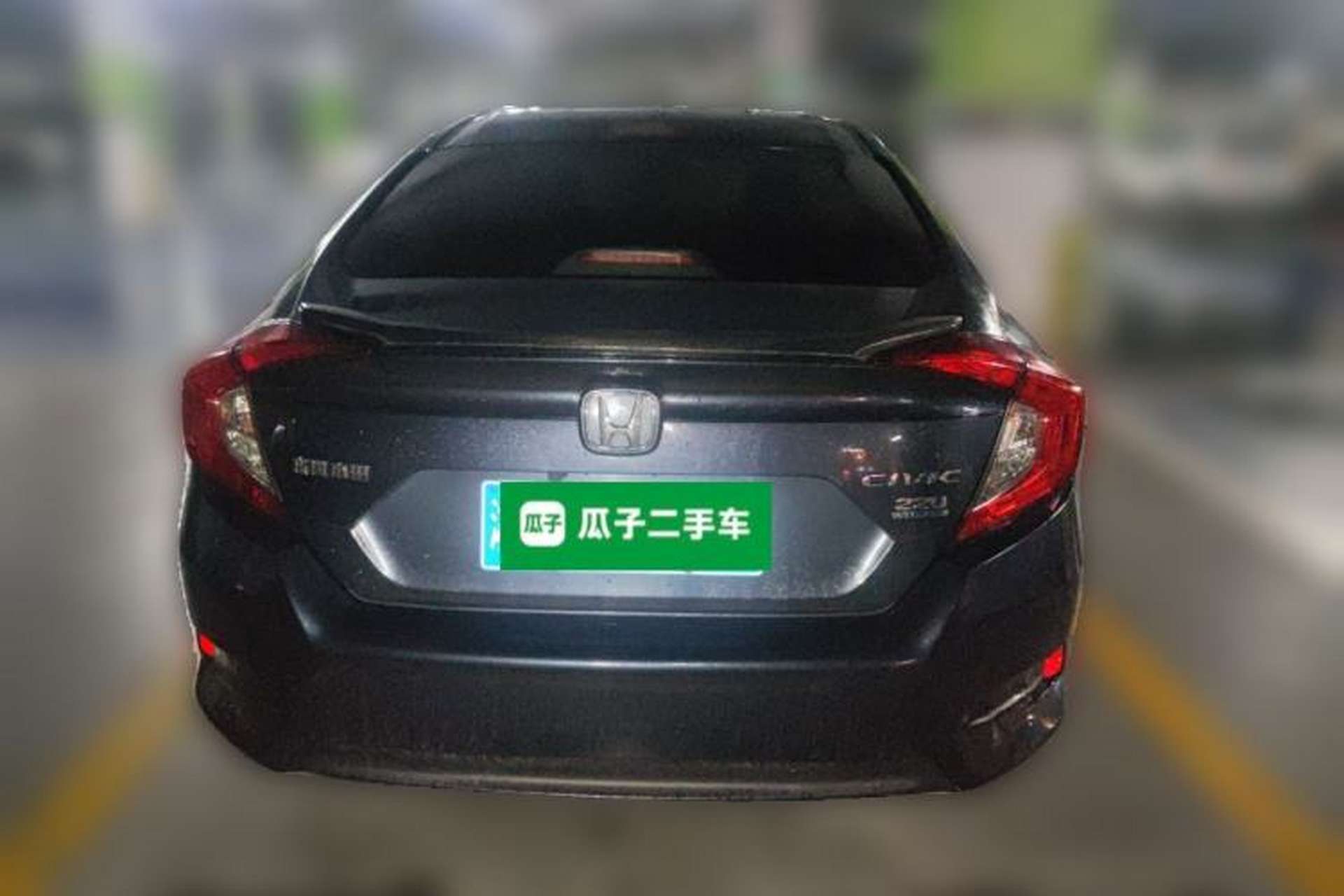 Used Honda Civic 2019 220TURBO CVT Dynamic Edition China V Rear