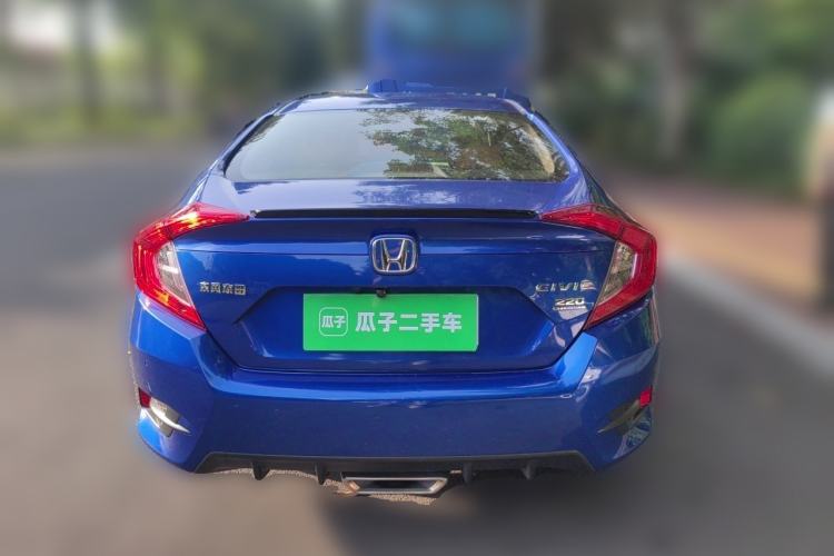Used Honda Civic 2019 220TURBO CVT Dynamic Edition China V Emission Standard Rear