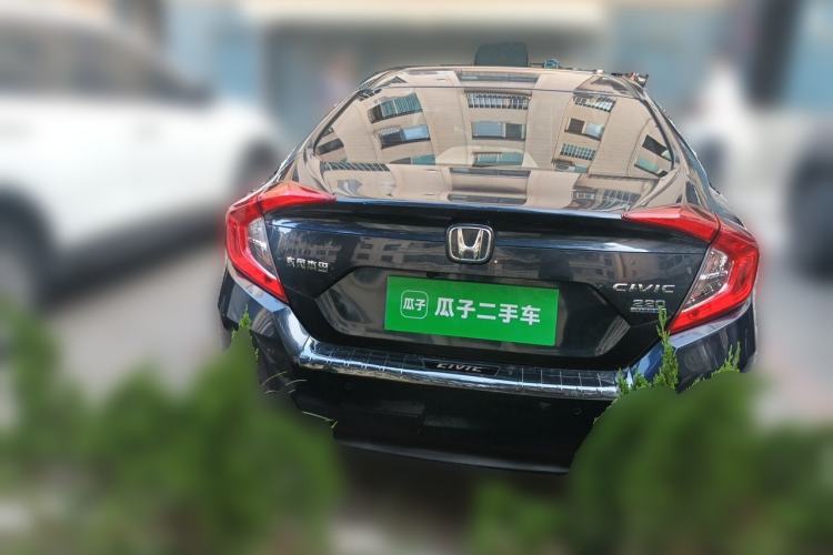 Used Honda Civic 2019 220TURBO CVT Dynamic Edition China VI Rear