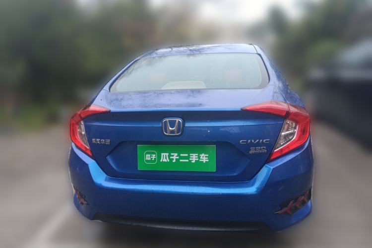 Used Honda Civic 2019 220TURBO CVT Dynamic Edition China VI Rear