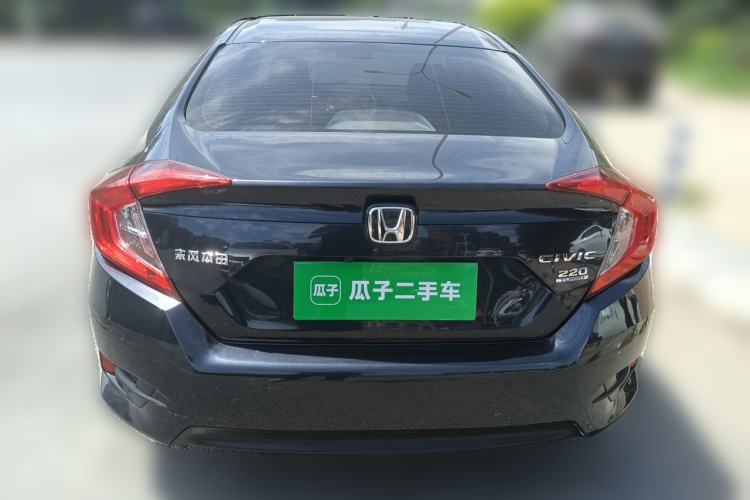 Used Honda Civic 2019 220TURBO CVT Dynamic Edition China VI Rear