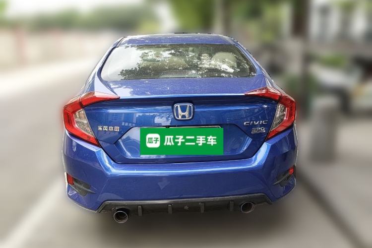Used Honda Civic 2019 220TURBO CVT Power Edition China VI Emission Standard Rear