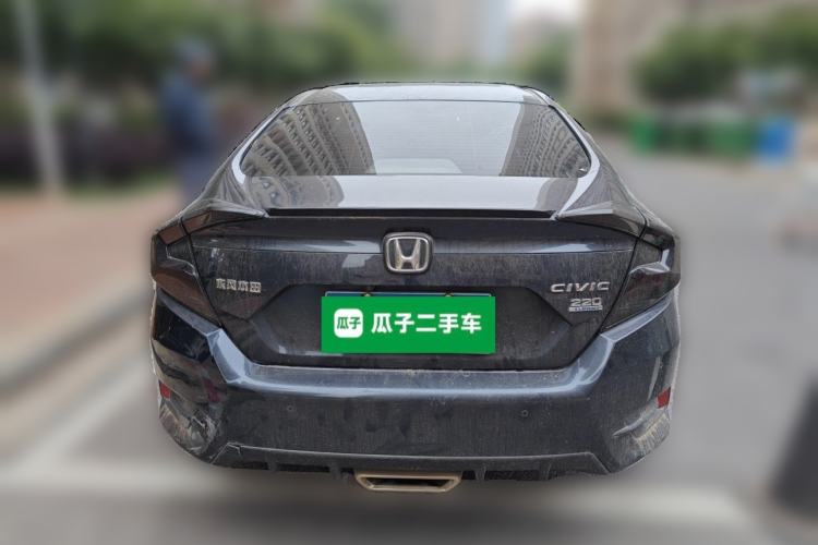 Used Honda Civic 2019 220TURBO CVT Dynamic Edition China VI Emission Standard Rear