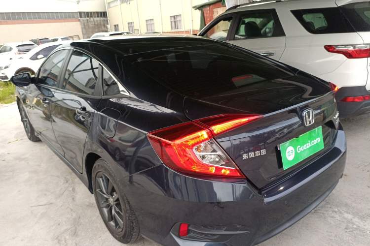 Used Honda Civic 2019 220TURBO CVT Dynamic Edition China VI Rear Left 45 Deg