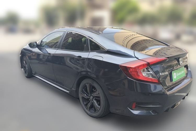 Used Honda Civic 2019 220TURBO CVT Dynamic Edition China VI Emission Standard Rear Left 45 Deg
