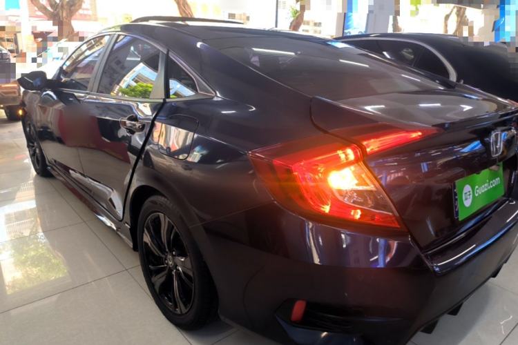 Used Honda Civic 2019 220TURBO CVT Dynamic Edition China VI Emission Standard Rear Left 45 Deg