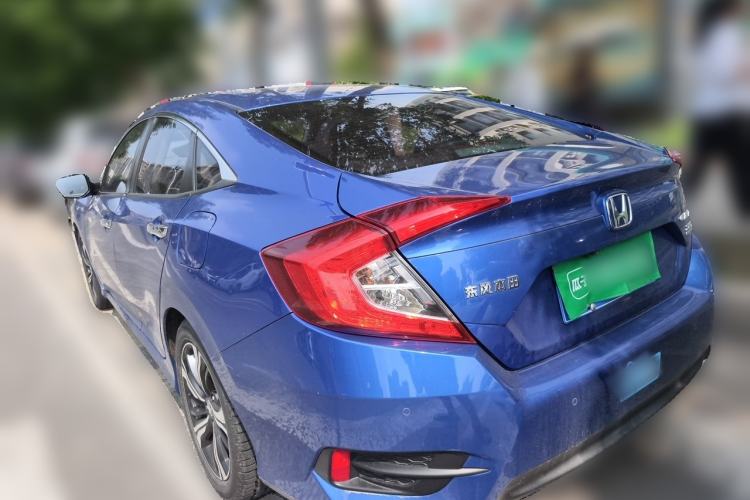 Used Honda Civic 2019 220TURBO CVT Power Edition China V Rear Left 45 Deg