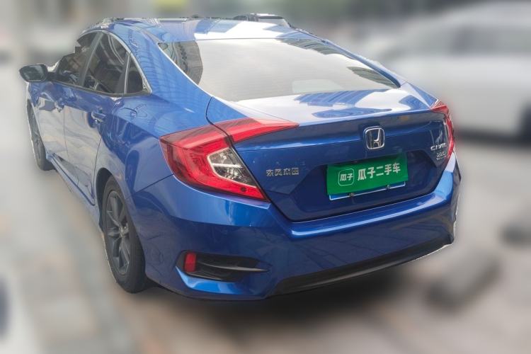 Used Honda Civic 2019 220TURBO CVT Dynamic Edition China VI Rear Left 45 Deg