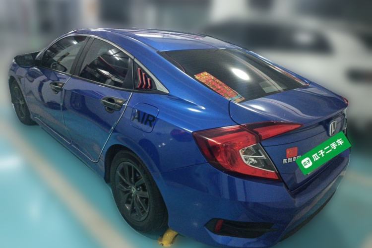 Used Honda Civic 2019 220TURBO CVT Dynamic Edition China VI Rear Left 45 Deg