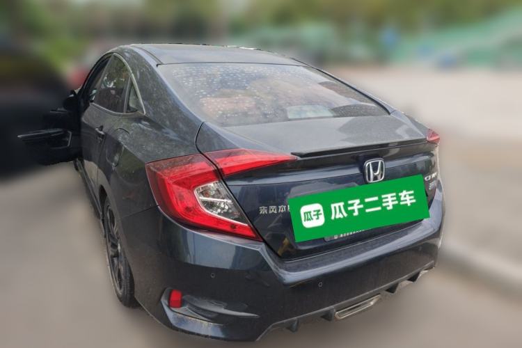 Used Honda Civic 2019 220TURBO CVT Dynamic Edition China VI Emission Standard Rear Left 45 Deg