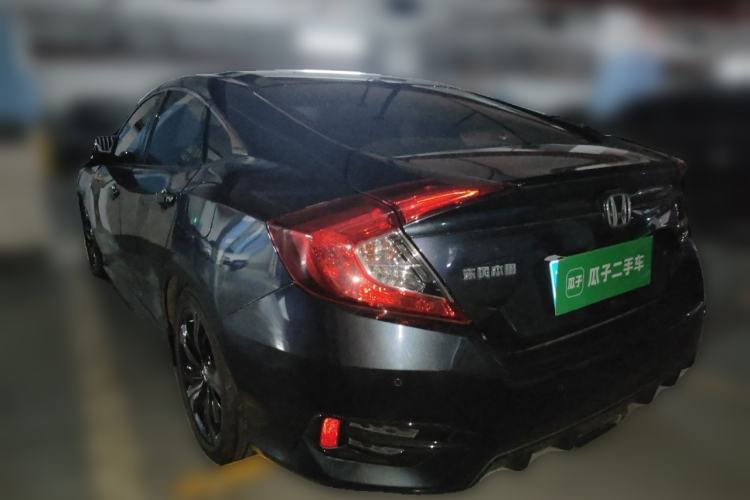 Used Honda Civic 2019 220TURBO CVT Ignition Edition China VI Emission Standard Rear Left 45 Deg