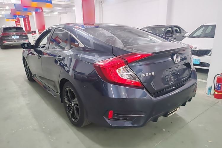 Used Honda Civic 2019 220TURBO CVT Dynamic Edition China V Emission Standard Rear Left 45 Deg