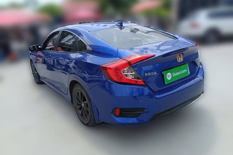 Used Honda Civic 2019 220TURBO CVT Dynamic Edition China VI Rear Left 45 Deg