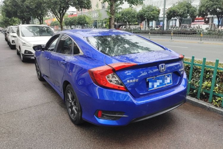 Used Honda Civic 2019 220TURBO CVT Dynamic Edition China VI Rear Left 45 Deg