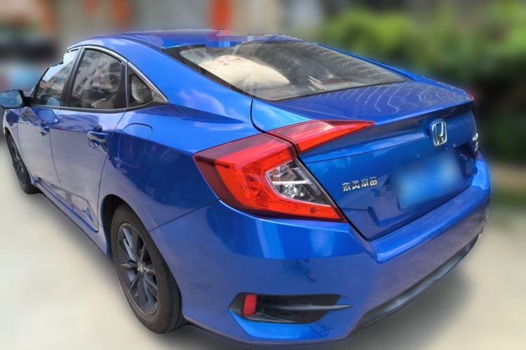 Used Honda Civic 2019 180TURBO CVT Shangdong Edition China VI Rear Left 45 Deg
