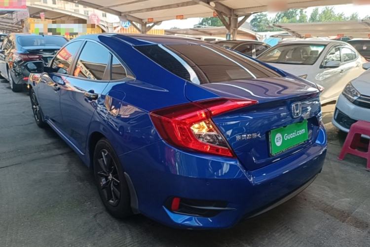 Used Honda Civic 2019 220TURBO CVT Dynamic Edition China VI Rear Left 45 Deg