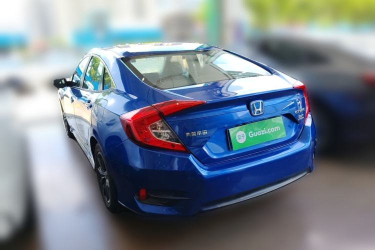 Used Honda Civic 2019 220TURBO CVT Dynamic Edition China VI Rear Left 45 Deg