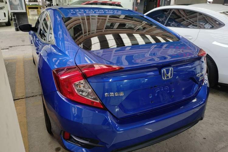 Used Honda Civic 2019 220TURBO CVT Dynamic Edition China VI Rear Left 45 Deg