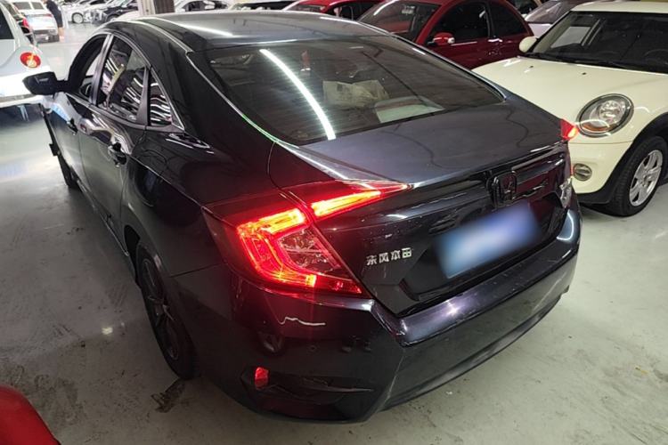 Used Honda Civic 2019 220TURBO CVT Dynamic Edition China VI Rear Left 45 Deg