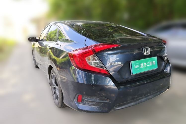 Used Honda Civic 2019 220TURBO CVT Dynamic Edition China VI Rear Left 45 Deg