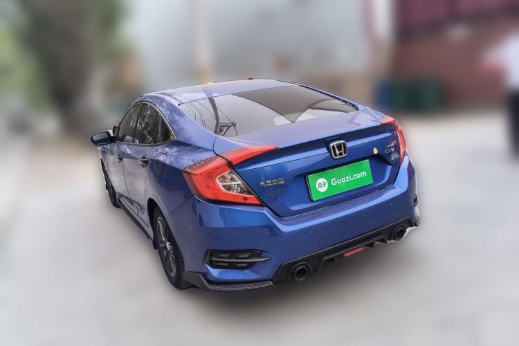Used Honda Civic 2019 220TURBO CVT Dynamic Edition China VI Rear Left 45 Deg