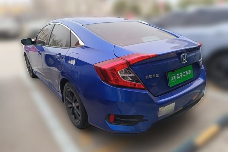 Used Honda Civic 2019 220TURBO CVT Dynamic Edition China VI Rear Left 45 Deg