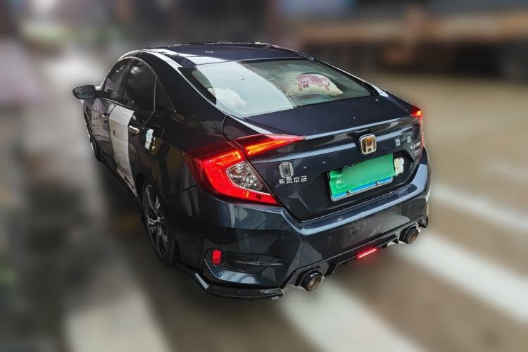 Used Honda Civic 2019 220TURBO CVT Power Edition China VI Emission Standard Rear Left 45 Deg