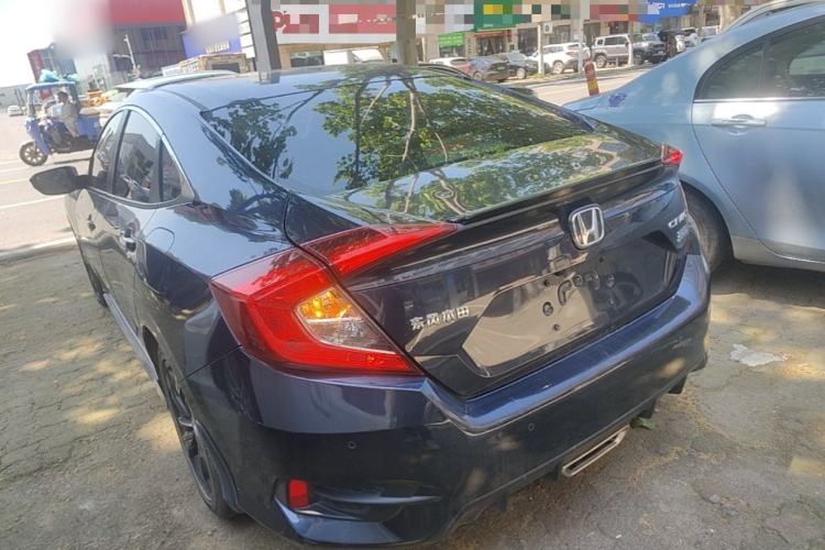 Used Honda Civic 2019 220TURBO CVT Dynamic Edition China VI Emission Standard Rear Left 45 Deg
