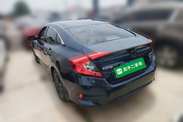 Used Honda Civic 2019 220TURBO CVT Dynamic Edition China VI Rear Left 45 Deg
