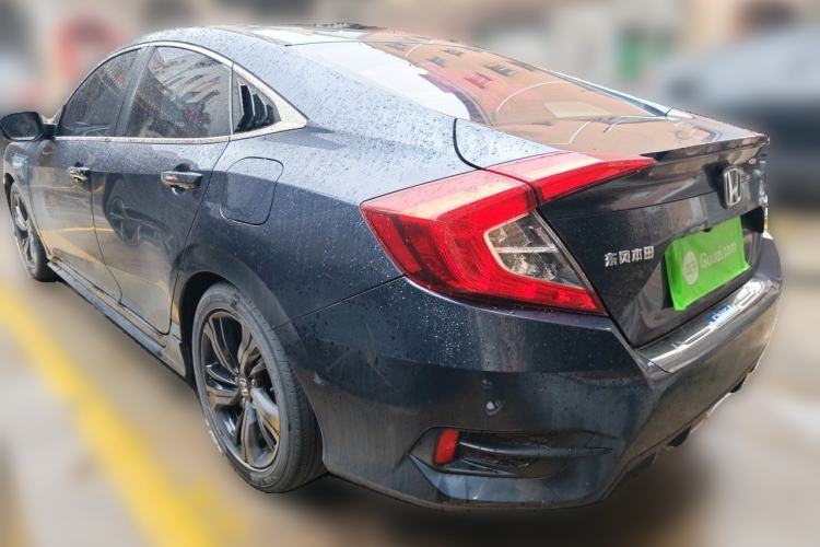 Used Honda Civic 2019 220TURBO CVT Dynamic Edition China VI Emission Standard Rear Left 45 Deg