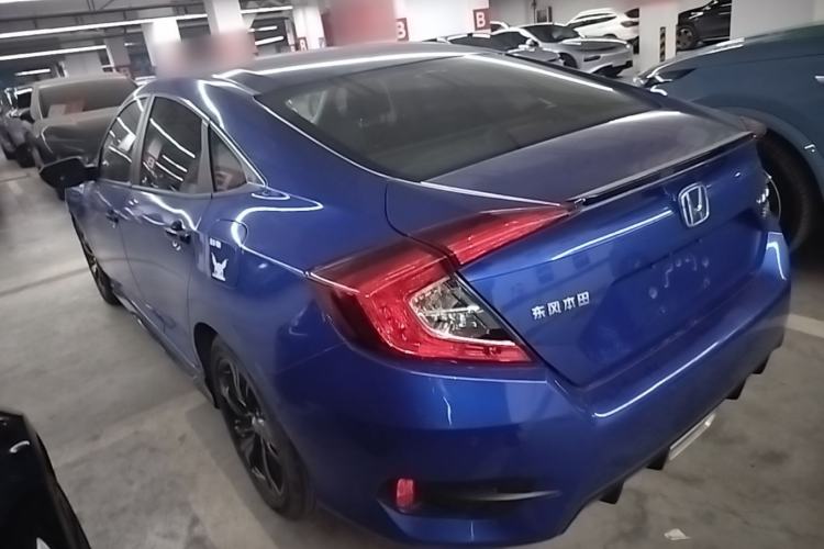 Used Honda Civic 2019 220TURBO CVT Dynamic Edition China VI Emission Standard Rear Left 45 Deg