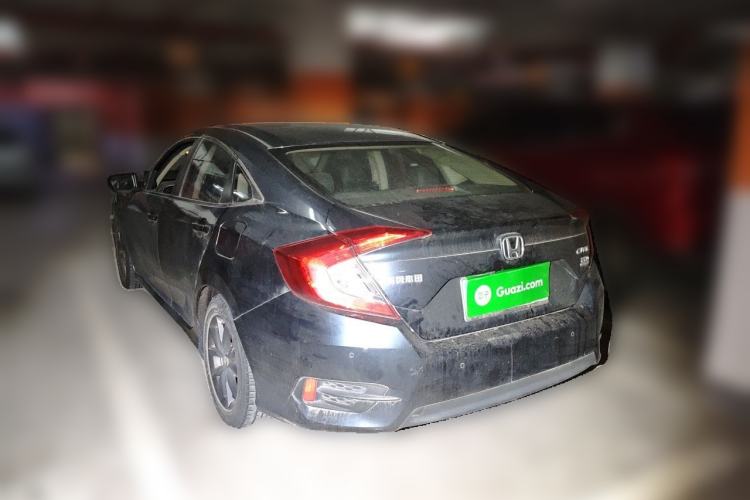 Used Honda Civic 2019 220TURBO CVT Dynamic Edition China VI Rear Left 45 Deg