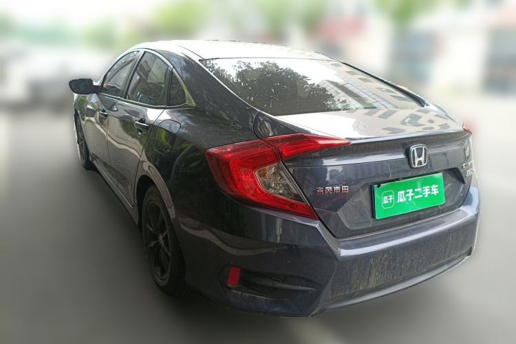 Used Honda Civic 2019 220TURBO CVT Dynamic Edition China VI Rear Left 45 Deg