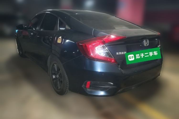 Used Honda Civic 2019 220TURBO CVT Dynamic Edition China VI Rear Left 45 Deg