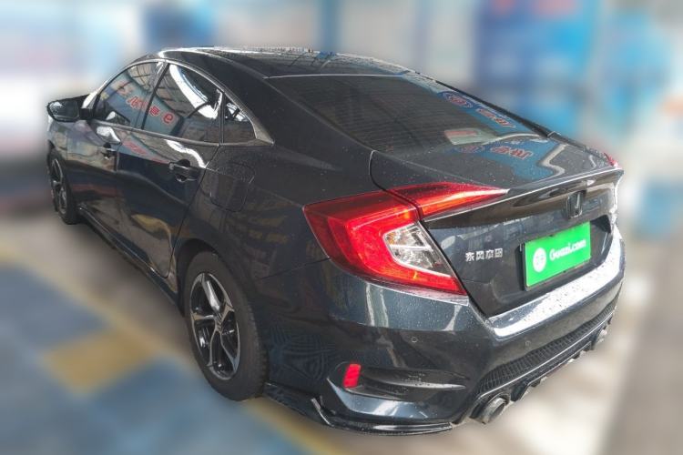 Used Honda Civic 2019 220TURBO CVT Dynamic Edition China VI Rear Left 45 Deg
