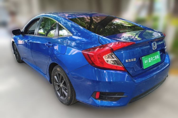 Used Honda Civic 2019 220TURBO CVT Dynamic Edition China VI Rear Left 45 Deg
