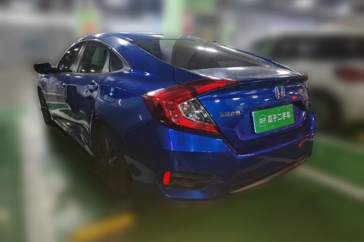 Used Honda Civic 2019 220TURBO CVT Dynamic Edition China VI Rear Left 45 Deg