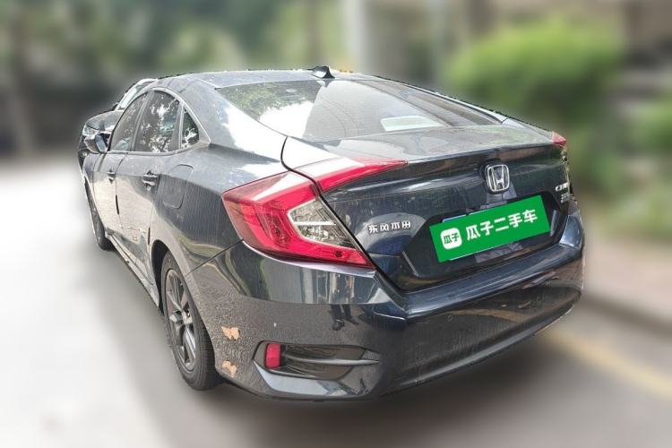 Used Honda Civic 2019 220TURBO CVT Dynamic Edition China VI Rear Left 45 Deg