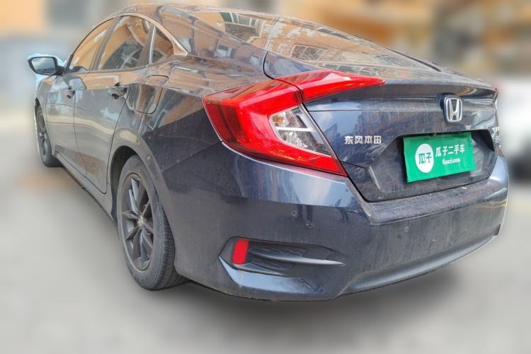 Used Honda Civic 2019 220TURBO CVT Dynamic Edition China VI Rear Left 45 Deg