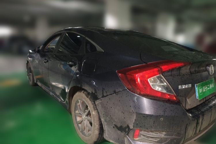Used Honda Civic 2019 220TURBO CVT Dynamic Edition China VI Rear Left 45 Deg