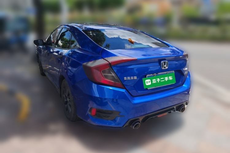 Used Honda Civic 2019 220TURBO CVT Dynamic Edition China VI Rear Left 45 Deg